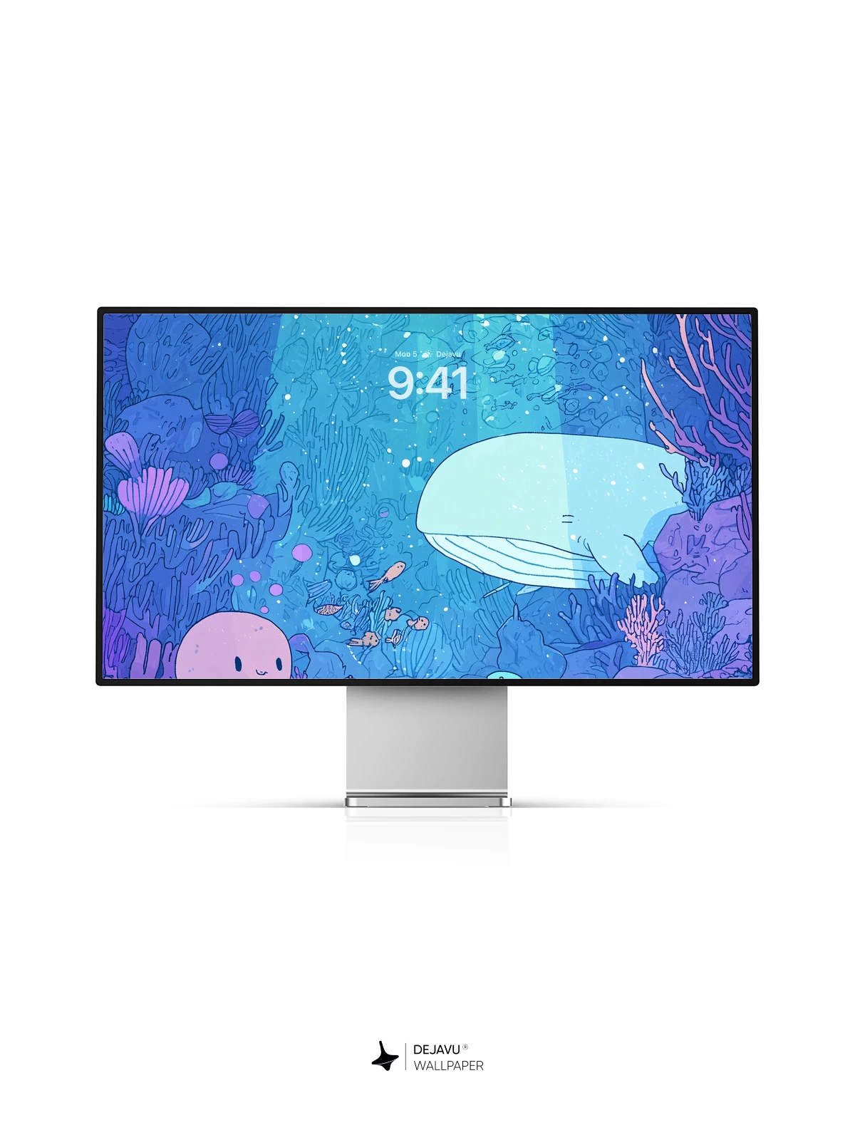 Whimsical Underwater 8K Wallpaper for Phone