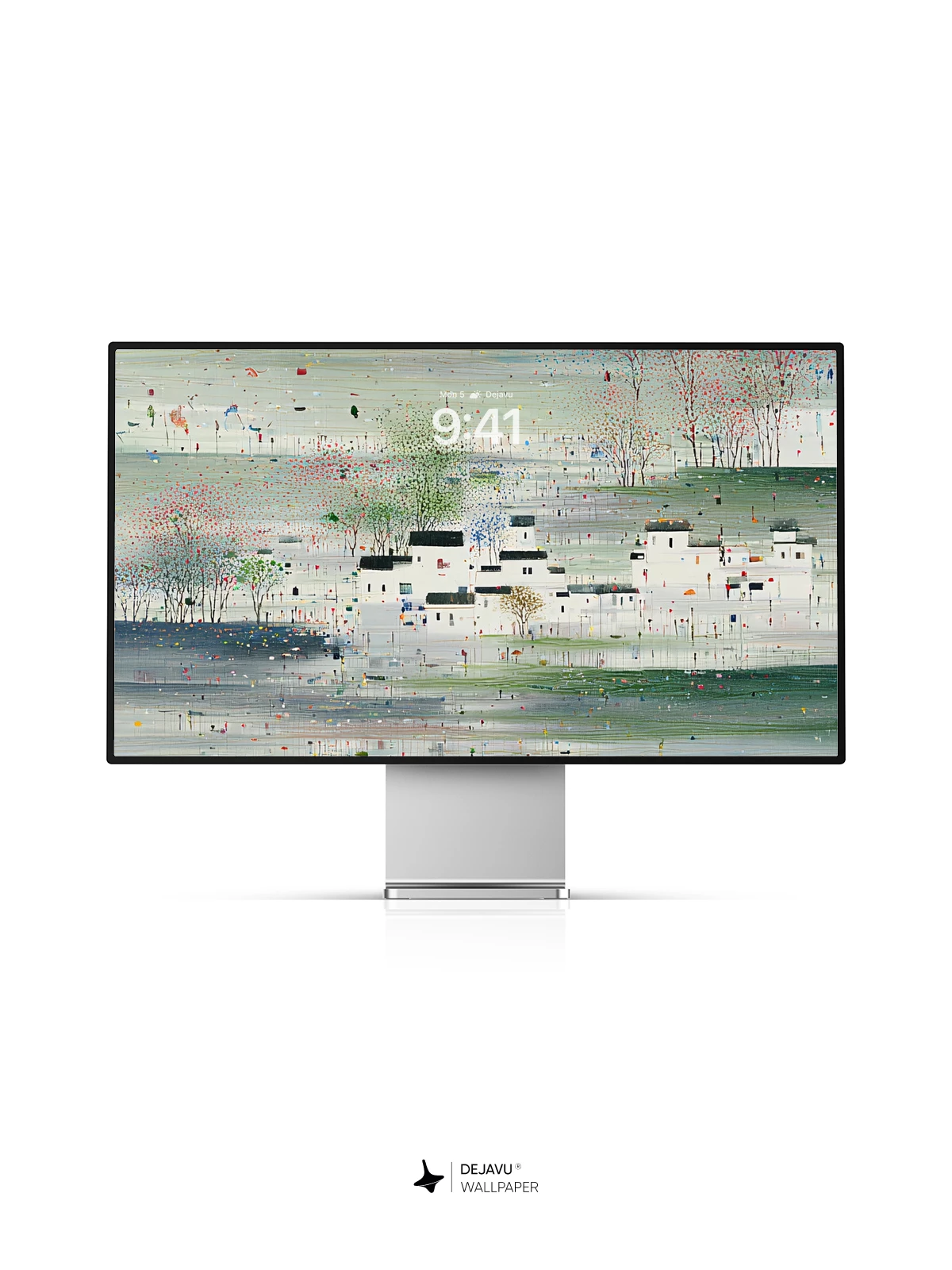 Wu Guanzhong Style 8K Wallpaper
