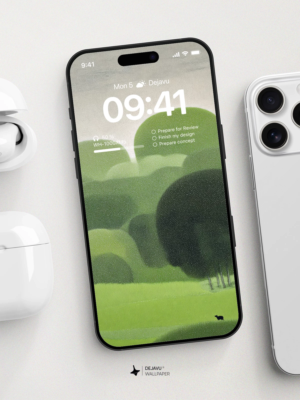 Serene Landscape 8K Wallpaper for iPhone and Android