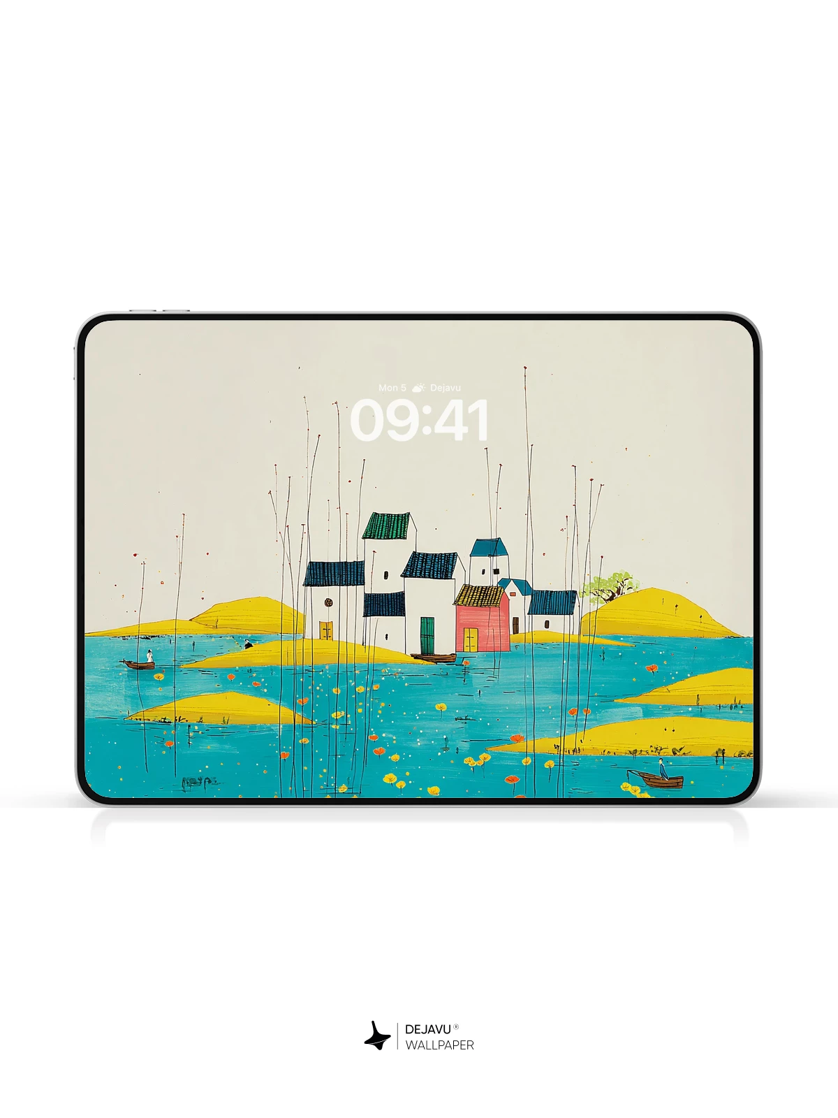 Whimsical Village Escape 8K Wallpaper