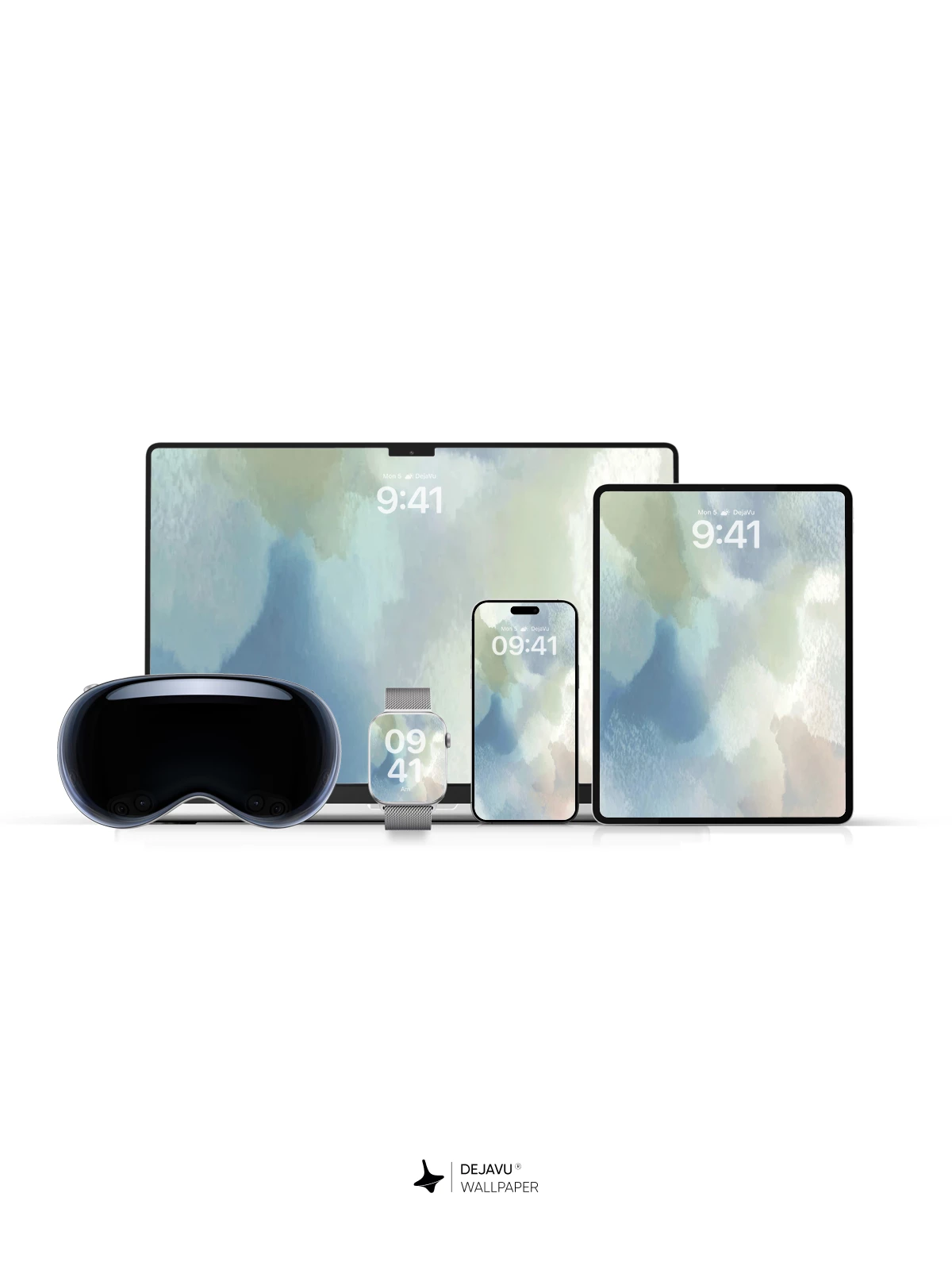 Watercolor Wash 8K Wallpaper for iPhone & Android