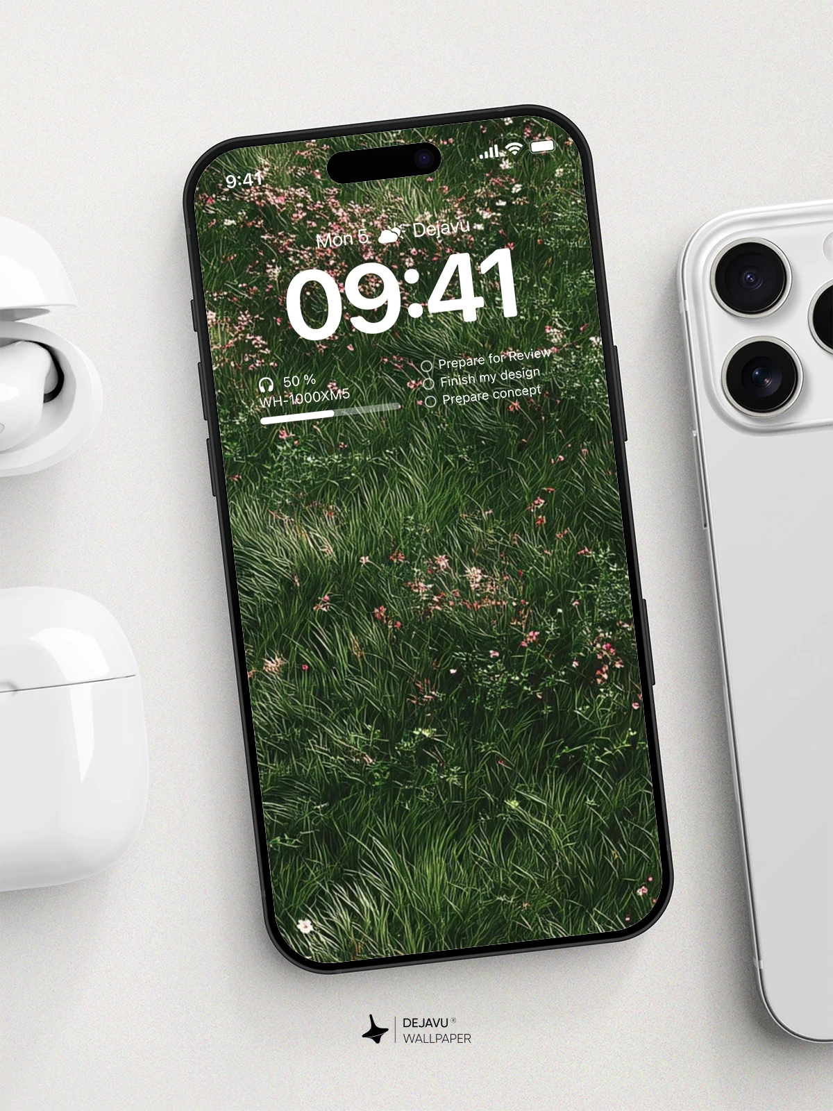 Wildflower Meadow Wallpaper 8K for iPhone and Android