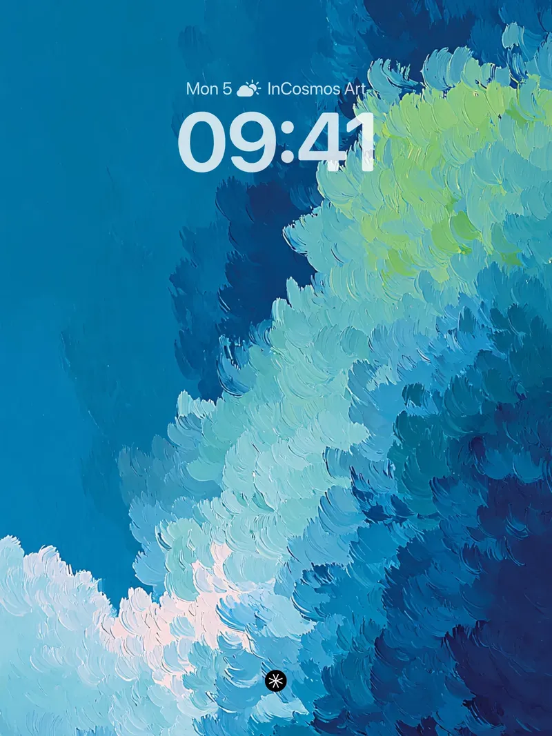 Oceanic Gradient Flow Wallpaper