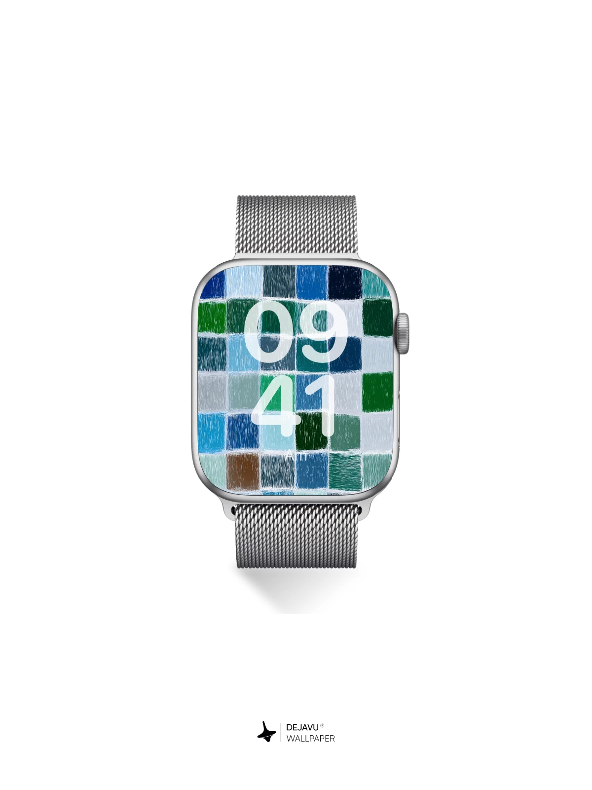Woven Color Squares Wallpaper 8K