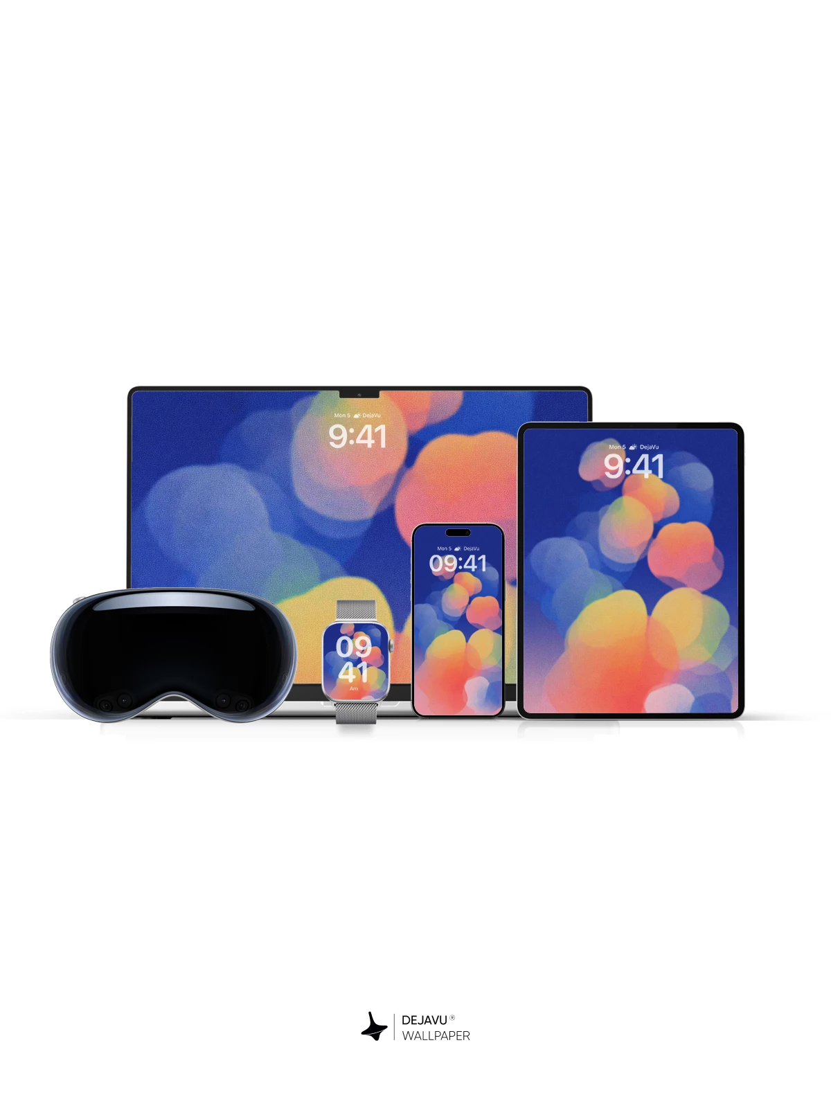 8K Abstract Dreamy Bubbles Wallpaper for iPhone & Android