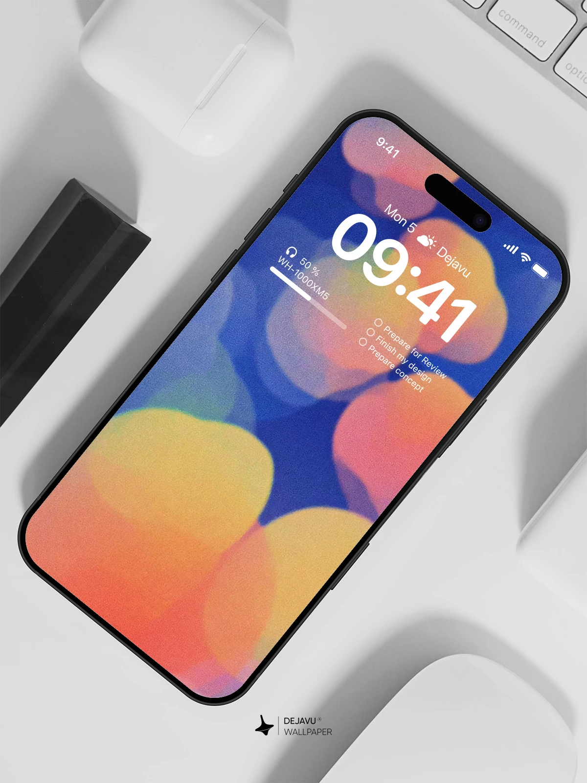 8K Abstract Dreamy Bubbles Wallpaper for iPhone & Android