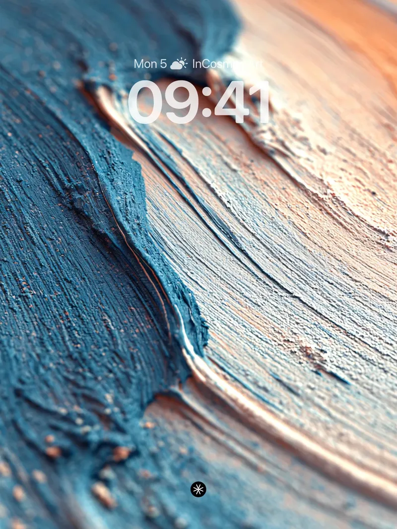 Obsidian Tide Wallpaper with Metallic Veins