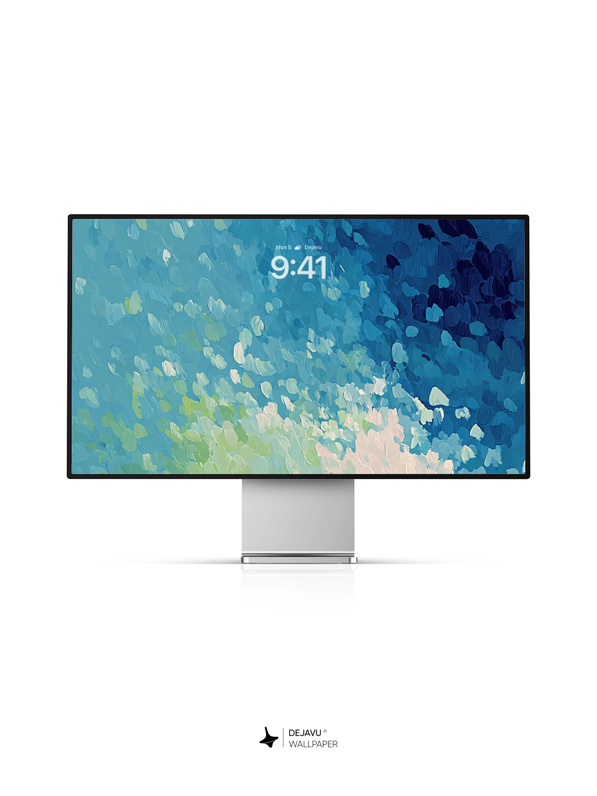 Aqua Bloom 8K Wallpaper
