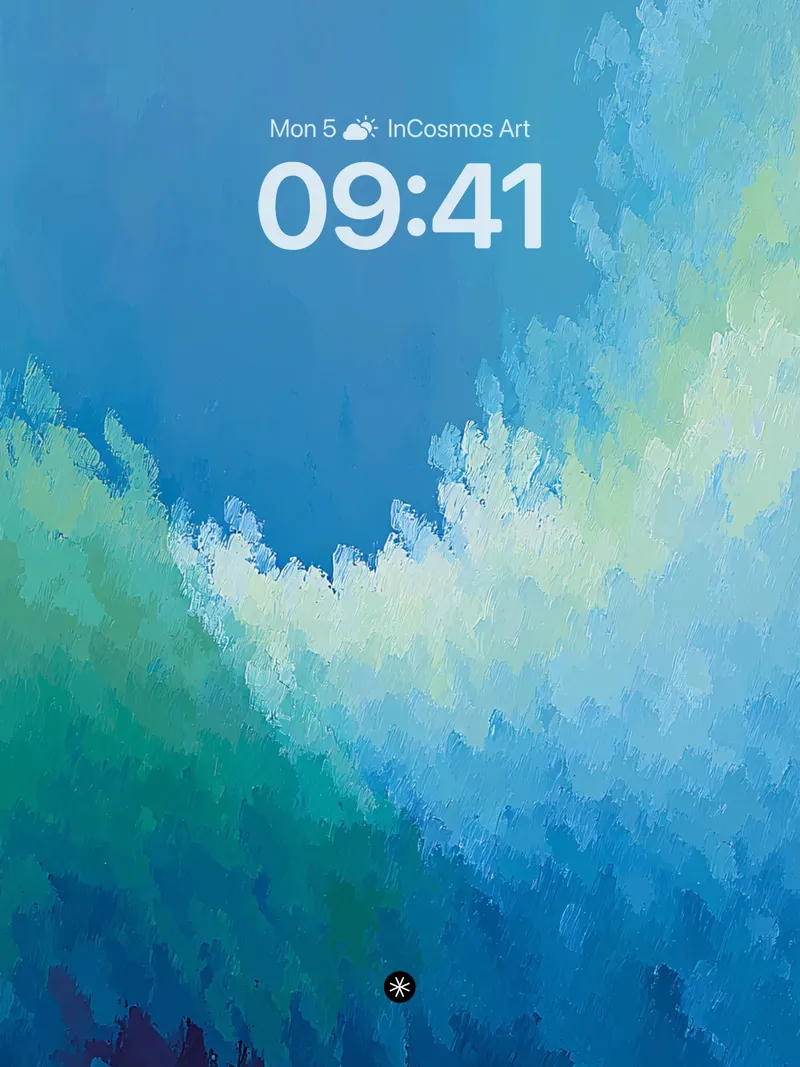 Serene Ocean Gradient Background