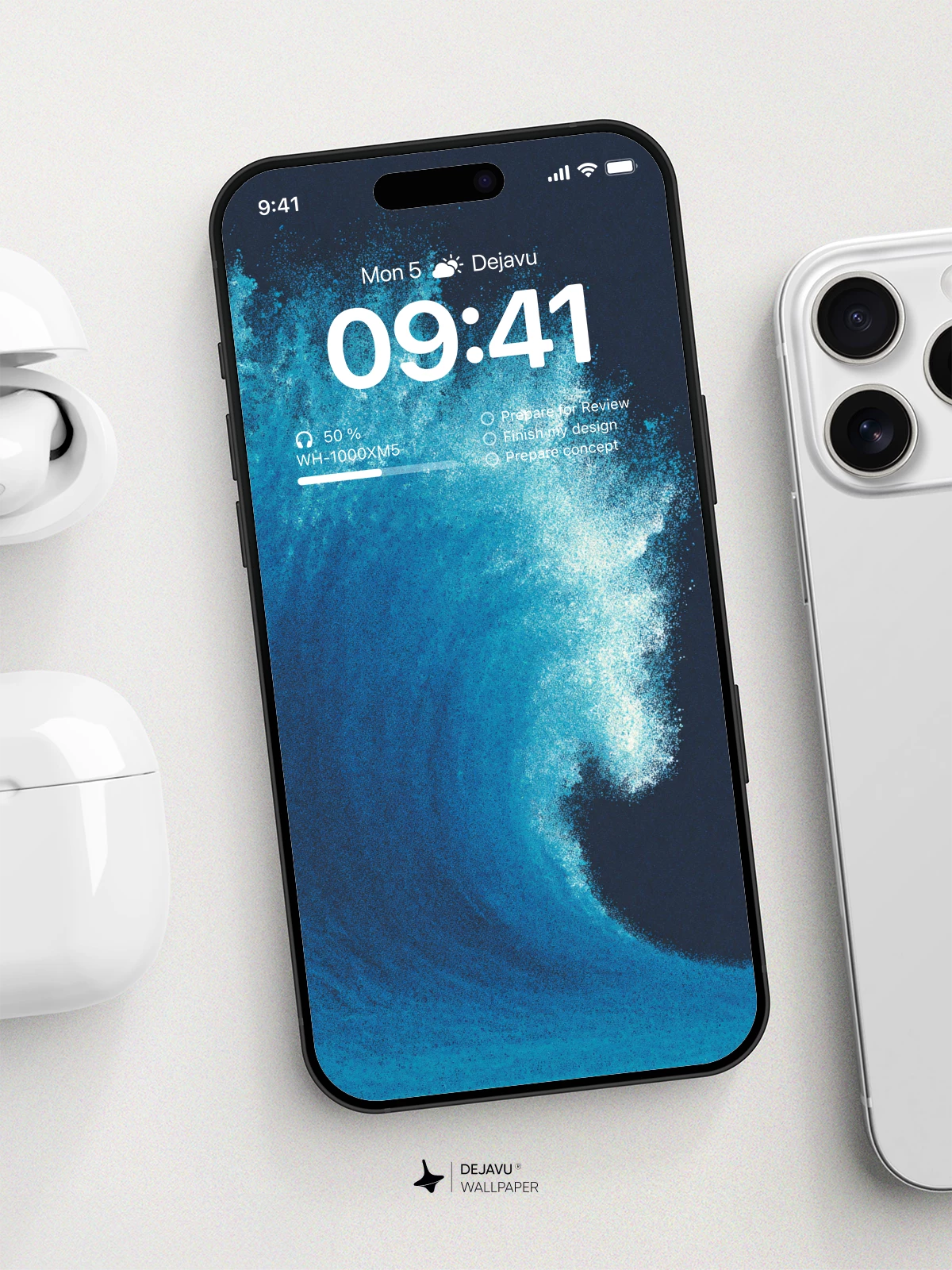 海浪壁纸4K for iPhone Lock Screen