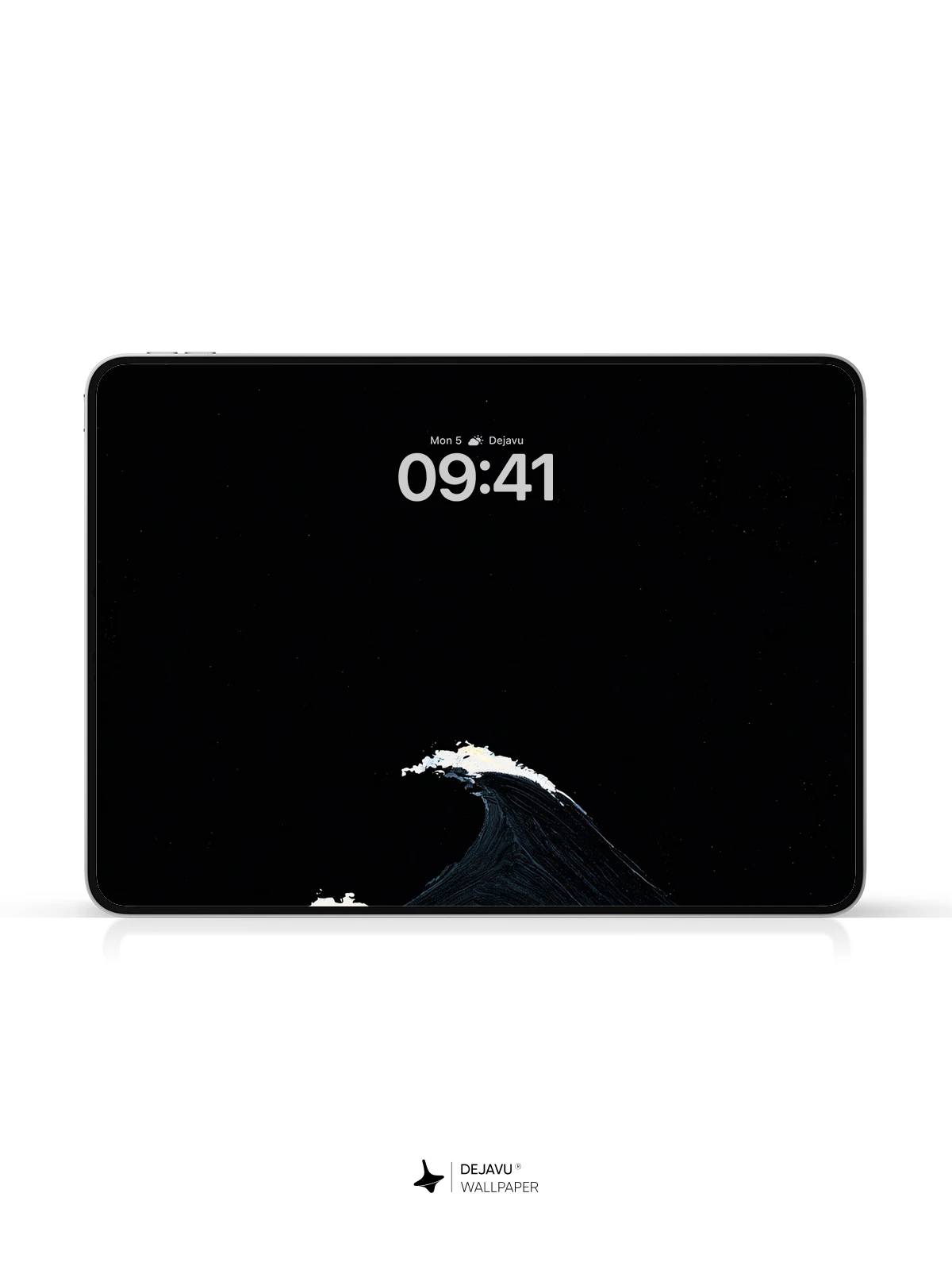 Dark Ocean Wave Wallpaper 4K AMOLED Display Wallpaper