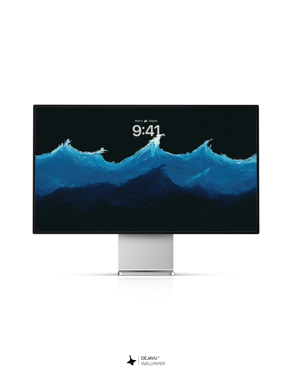 Ocean Waves Wallpaper 4K AMOLED Display Wallpaper