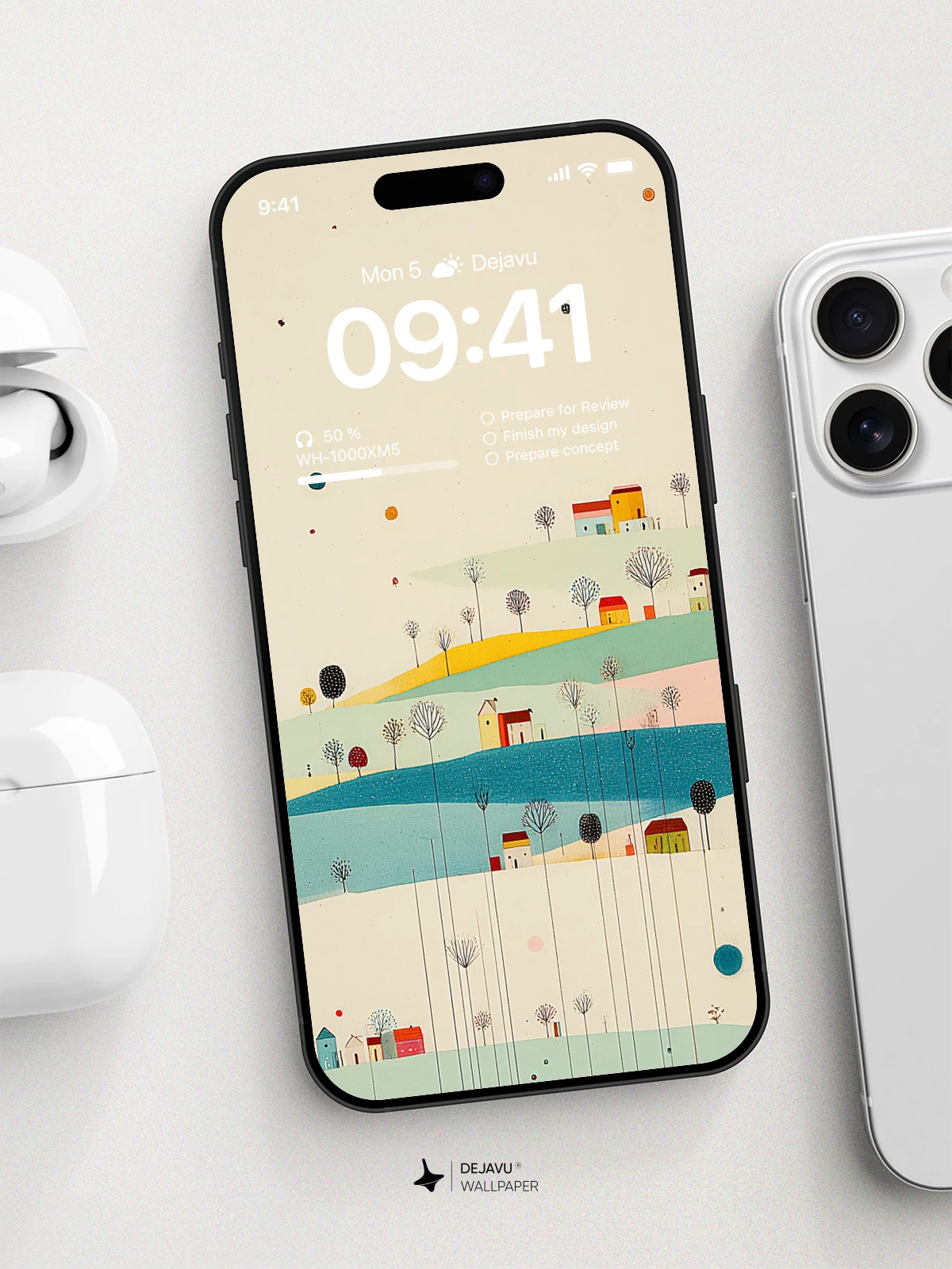 Minimalist Landscape Wallpaper 4K for Mobile Background