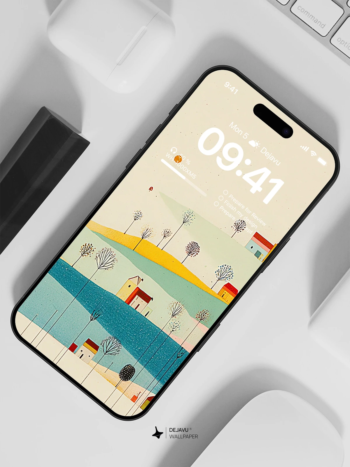 Minimalist Landscape Wallpaper 4K for Mobile Background