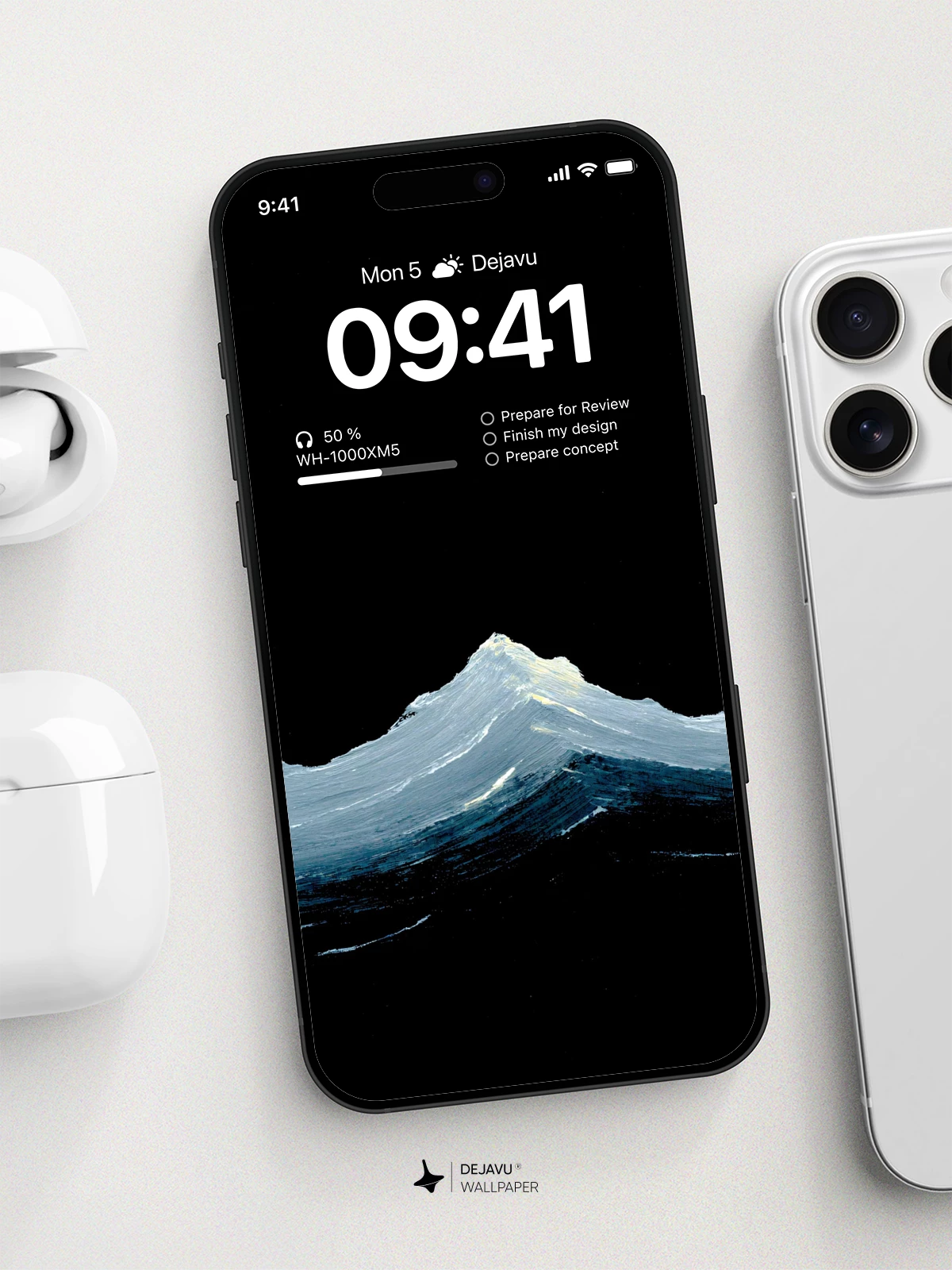 Mountain Snow Wallpaper 4K for iPhone Lock Screen
