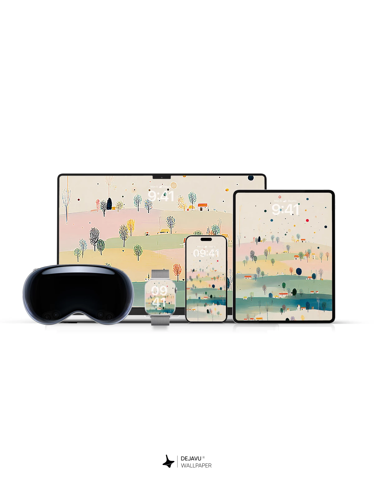 Abstract Landscape Wallpaper 4K for Mobile Background