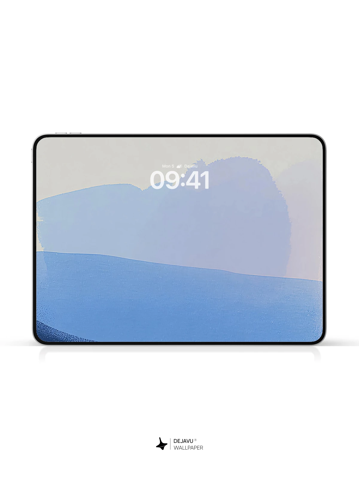 Blue Gradient Wallpaper 4K for iPhone Lock Screen