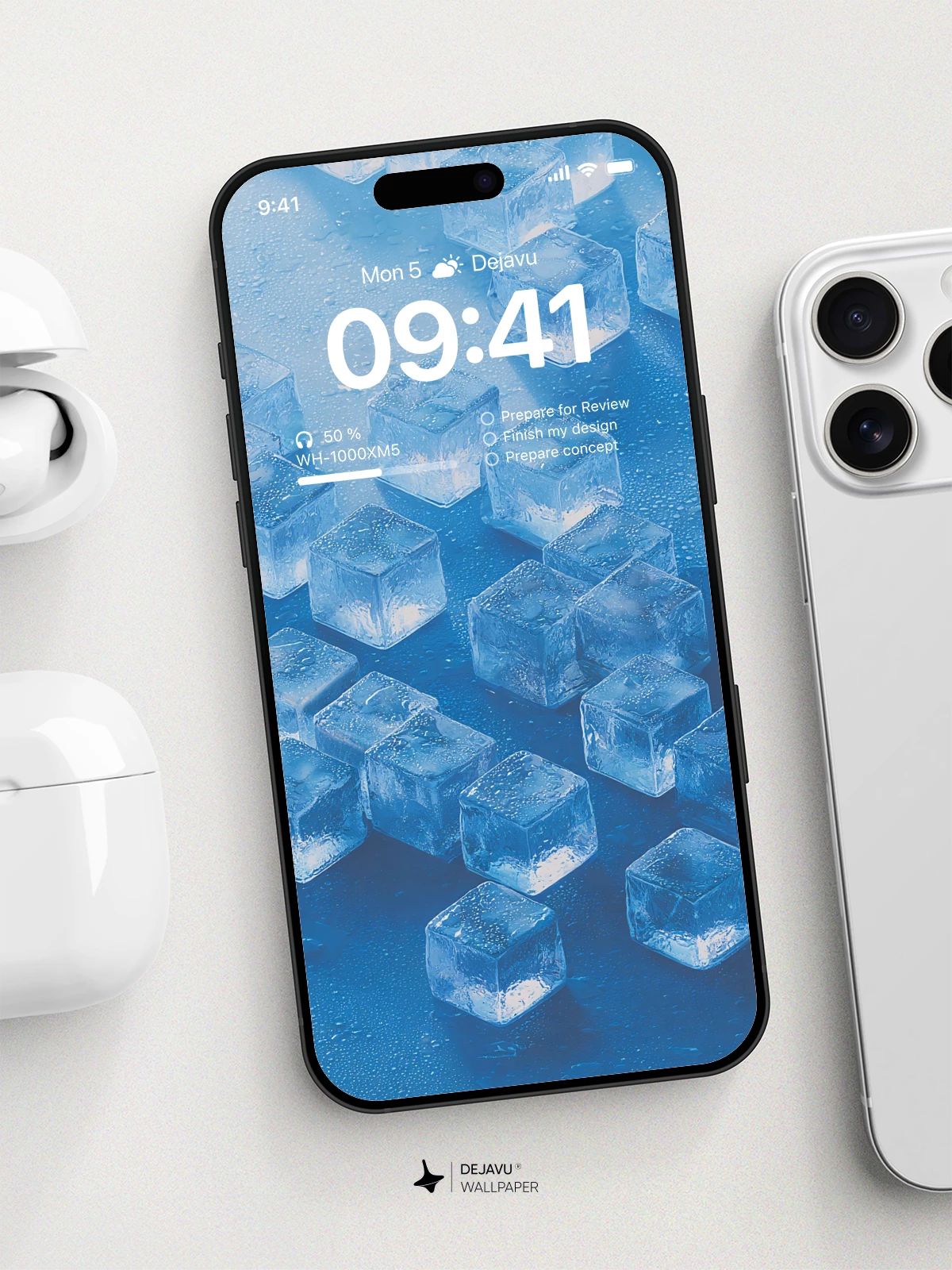 冰块壁纸 4K for iPhone Lock Screen