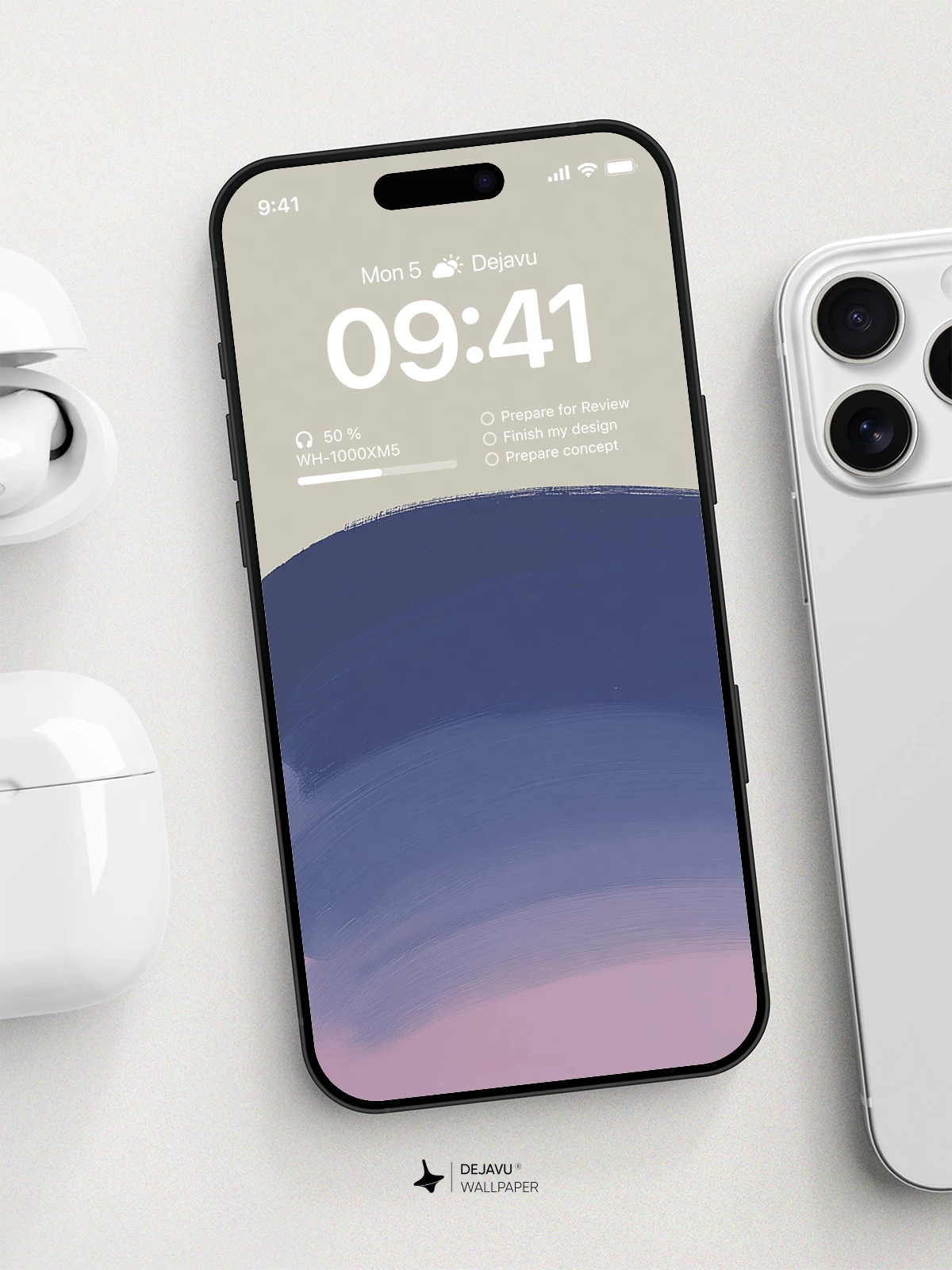 抽象渐变壁纸 4K for iPhone Lock Screen