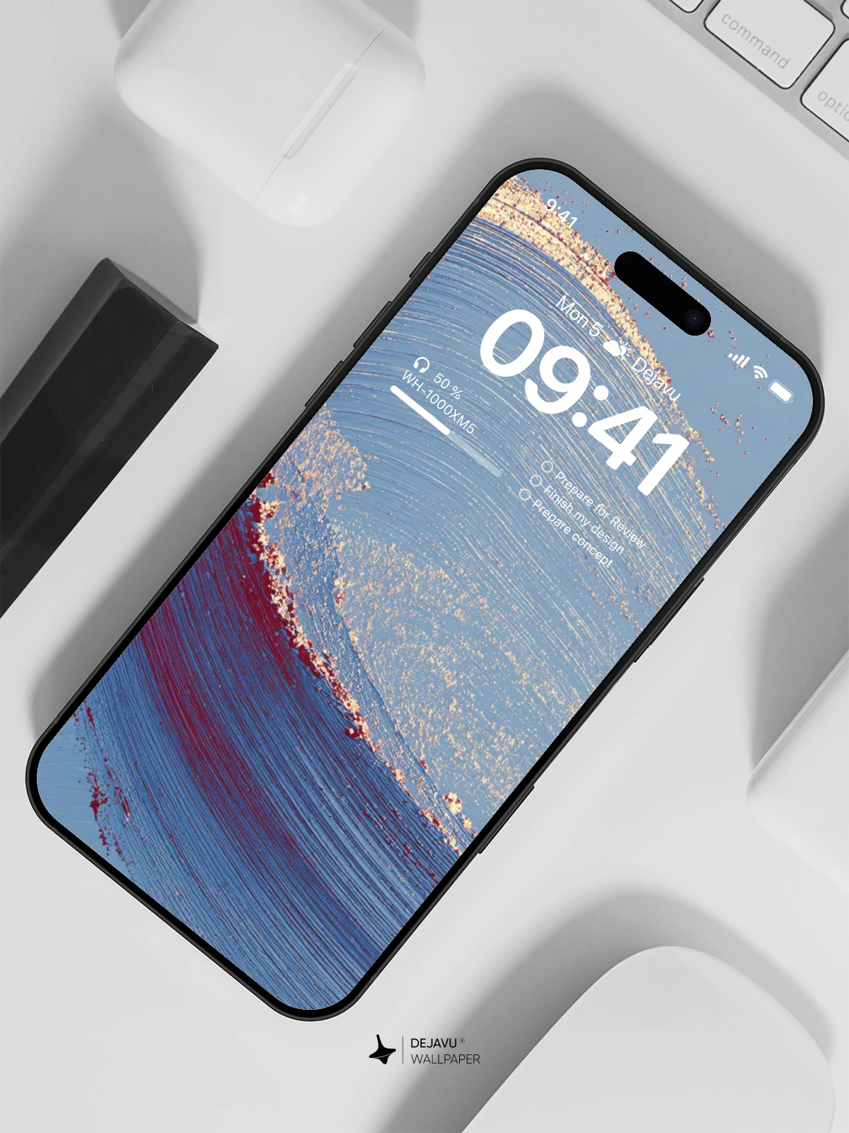 抽象艺术壁纸 4K 用于iPhone锁屏