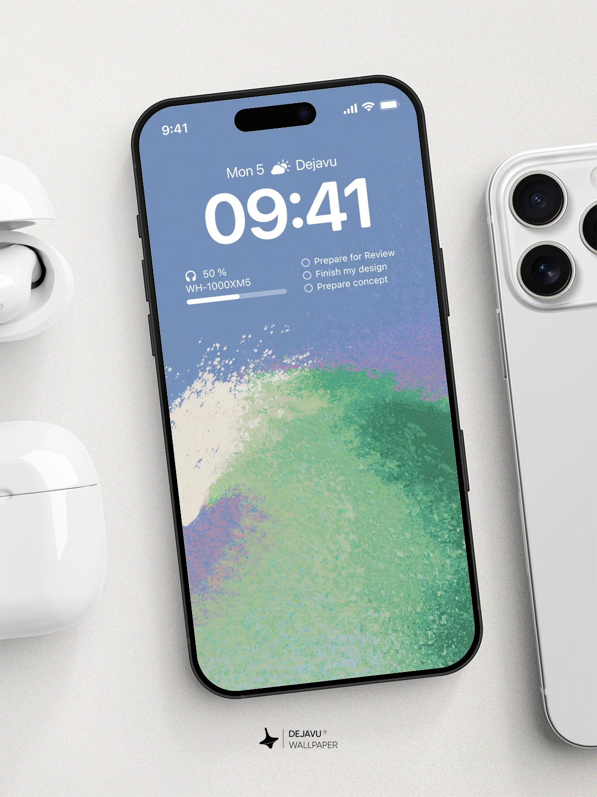 海浪壁纸4K for iPhone Lock Screen