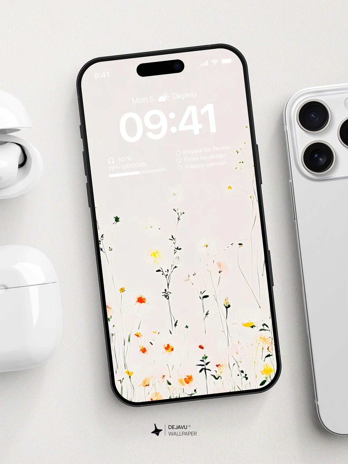 Wildflower Wallpaper 4K for iPhone Lock Screen
