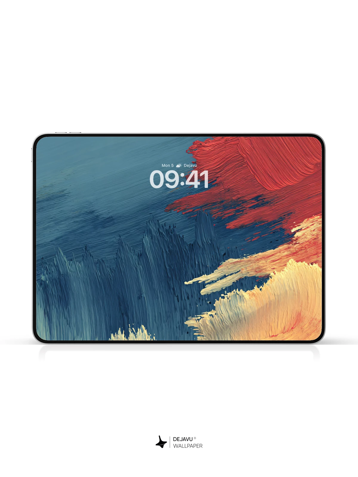 Abstract Brushstroke Wallpaper 4K for iPhone Lock Screen