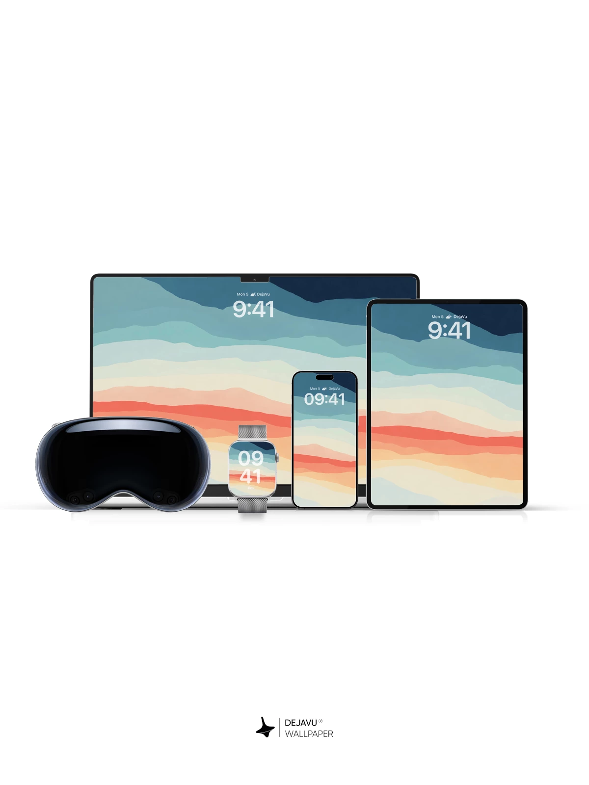 渐变天空壁纸 4K 适用于iPhone锁屏