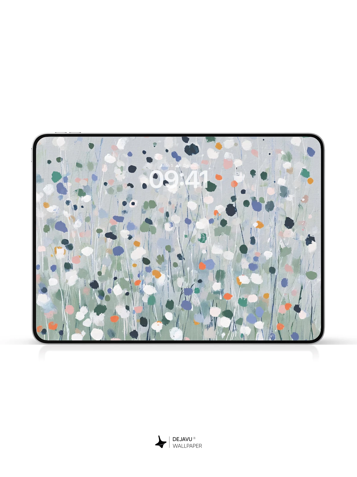 抽象花卉壁纸 4K 适用于iPhone锁屏