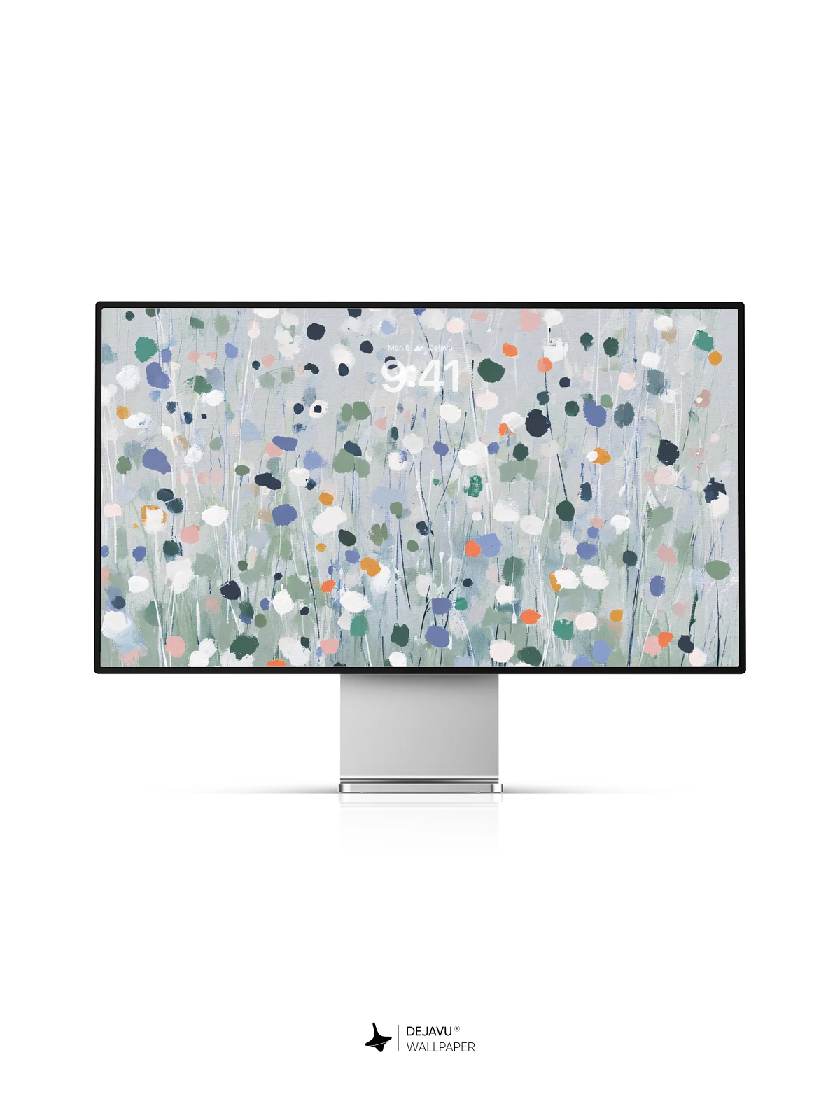 抽象花卉壁纸 4K 适用于iPhone锁屏