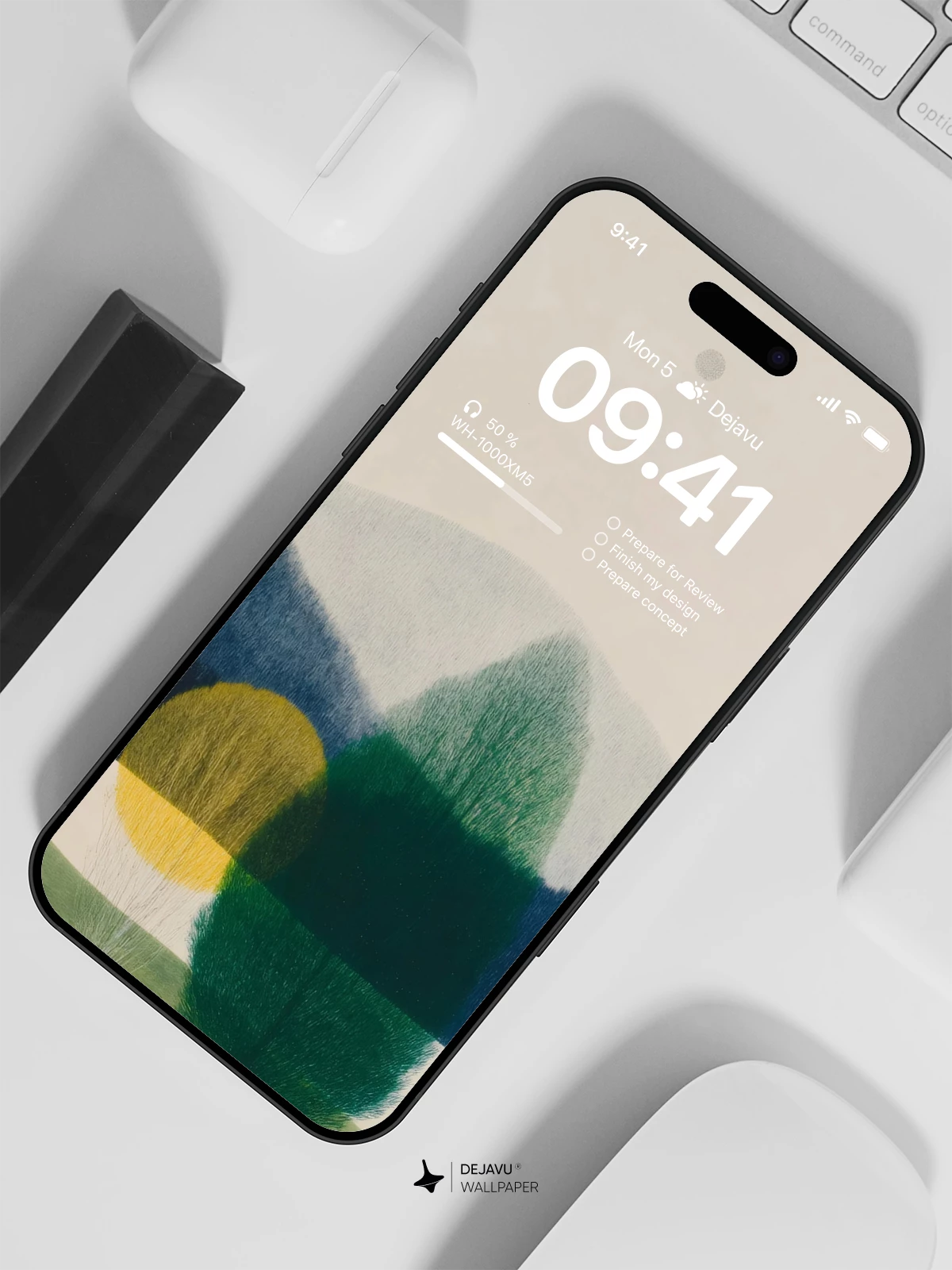 Minimalist Landscape Wallpaper 4K for iPhone Lock Screen