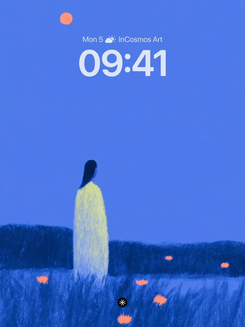 Ethereal Solitude Gradient Flow Wallpaper