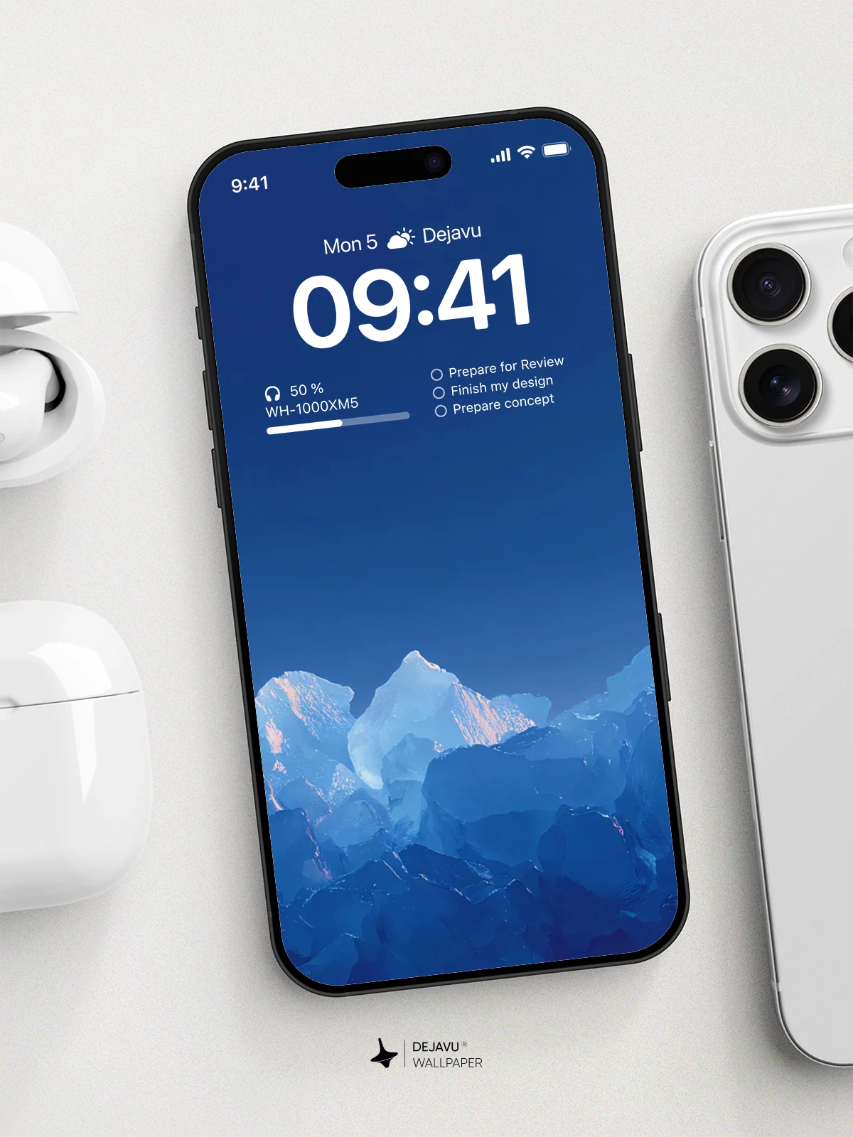 冰山壁纸4K iPhone锁屏
