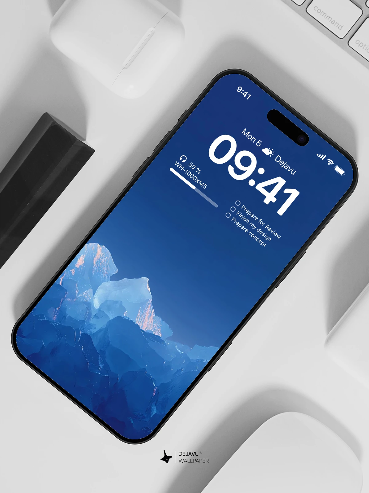 冰山壁纸4K iPhone锁屏