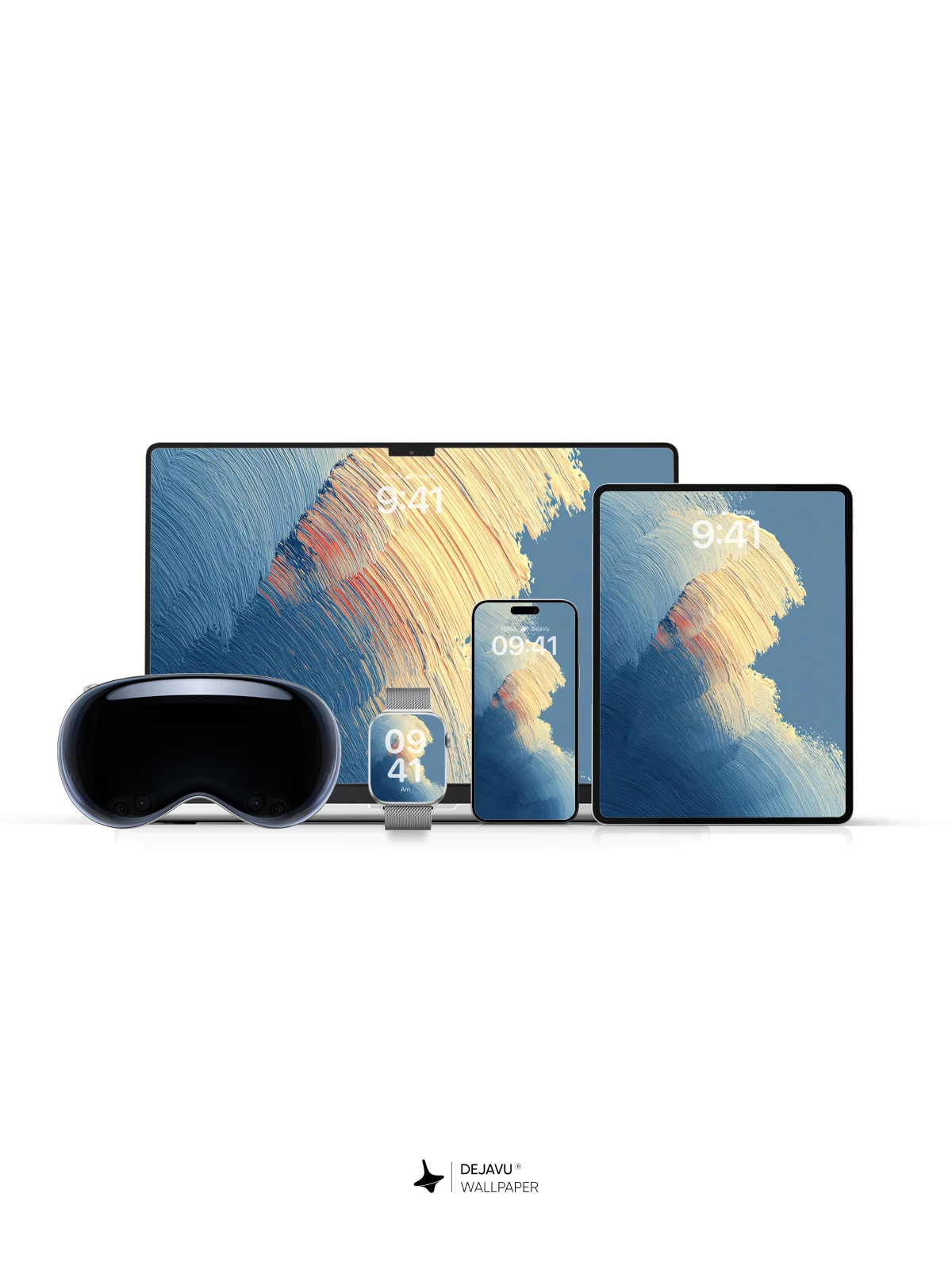 抽象笔触艺术壁纸4K iPhone锁屏