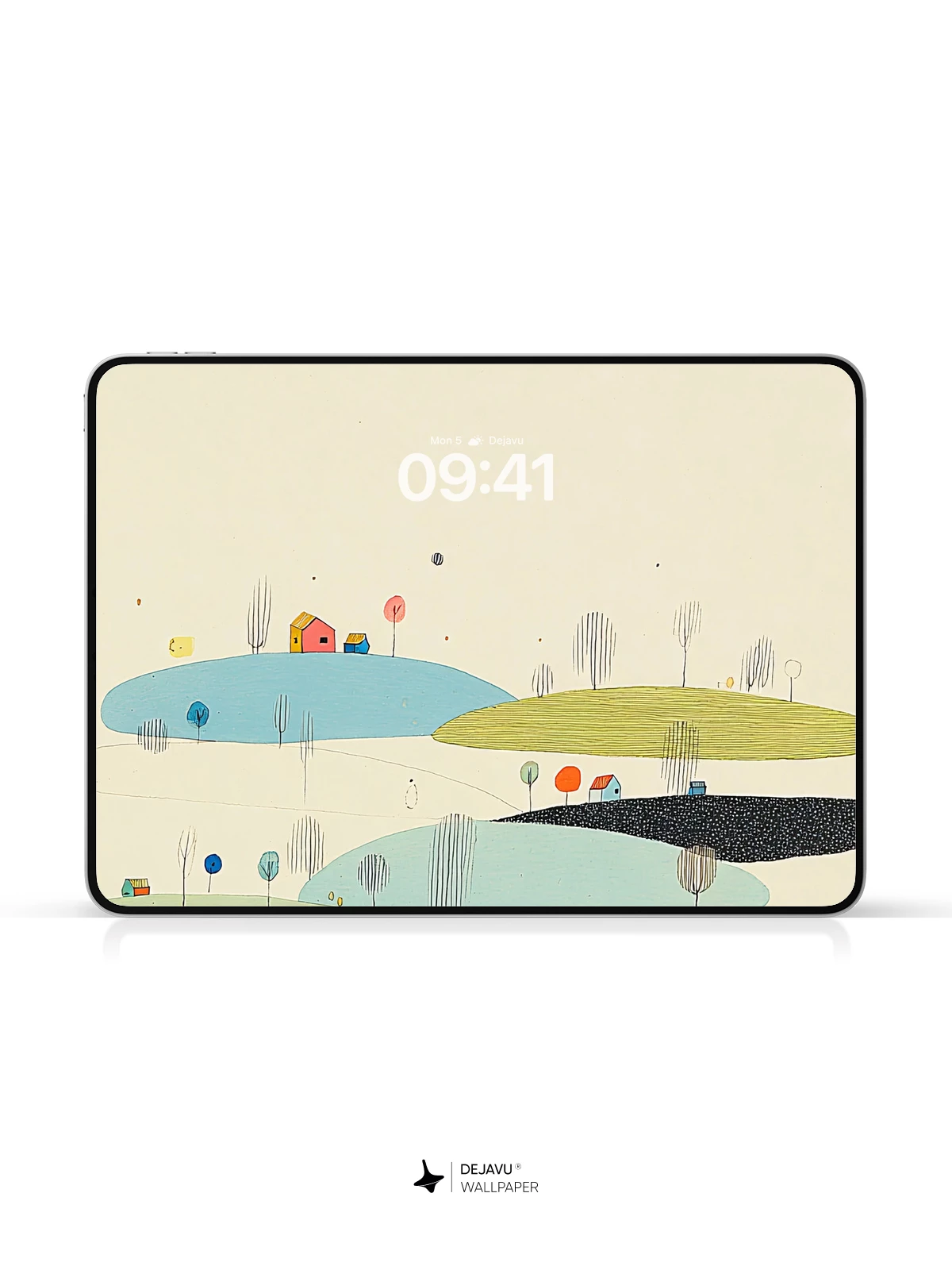 Minimalist Landscape Wallpaper 4K for iPhone Lock Screen