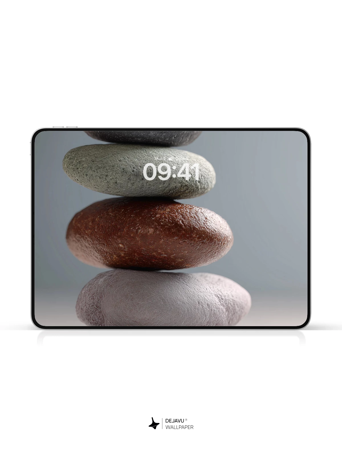 Zen Balance Stacked Stones Wallpaper 8K