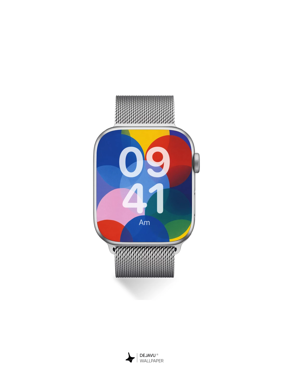 抽象几何圆形壁纸4K iPhone锁屏