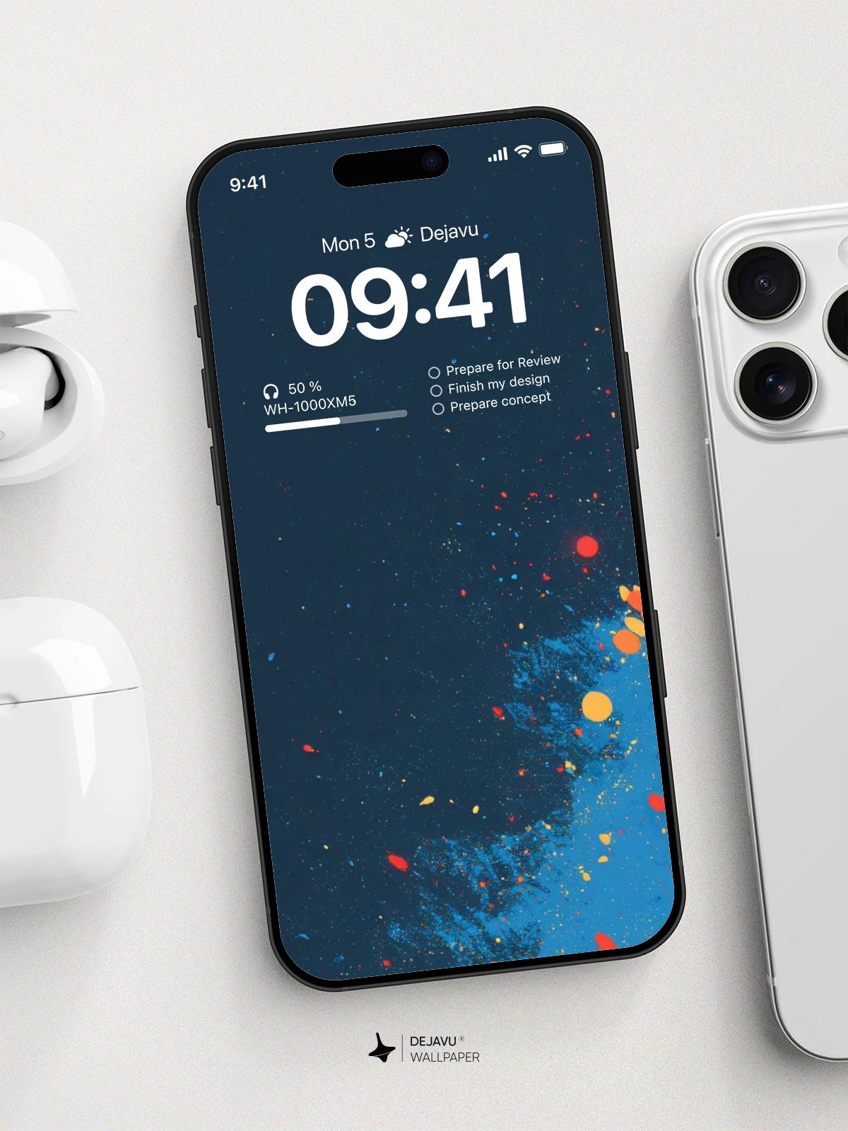 抽象星空壁纸4K iPhone锁屏