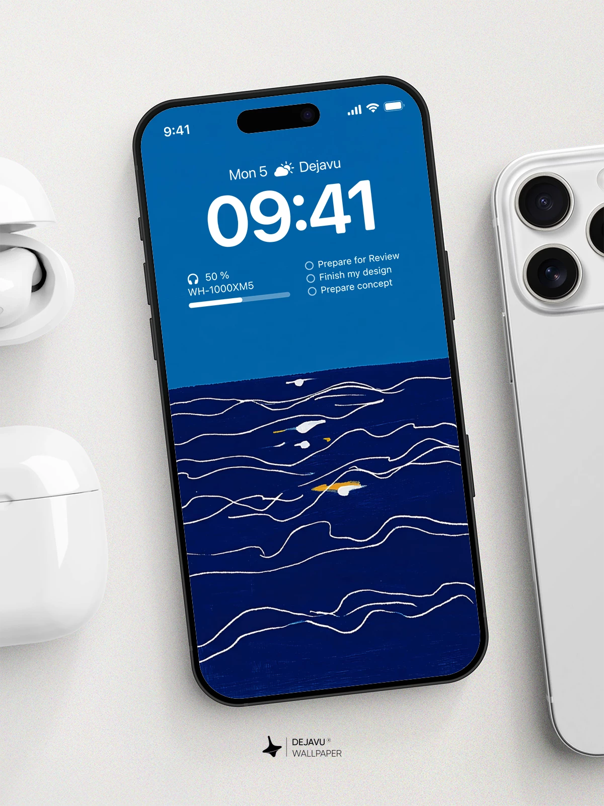 Ocean Waves Wallpaper 4K for Mobile Background