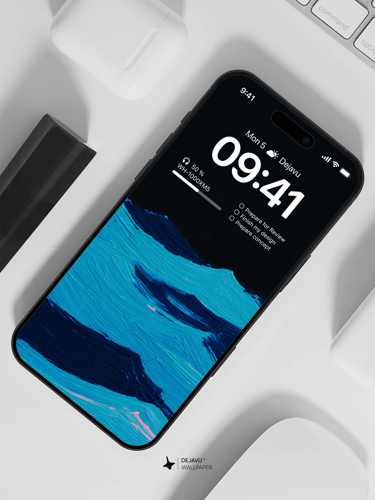 海浪壁纸4K iPhone锁屏