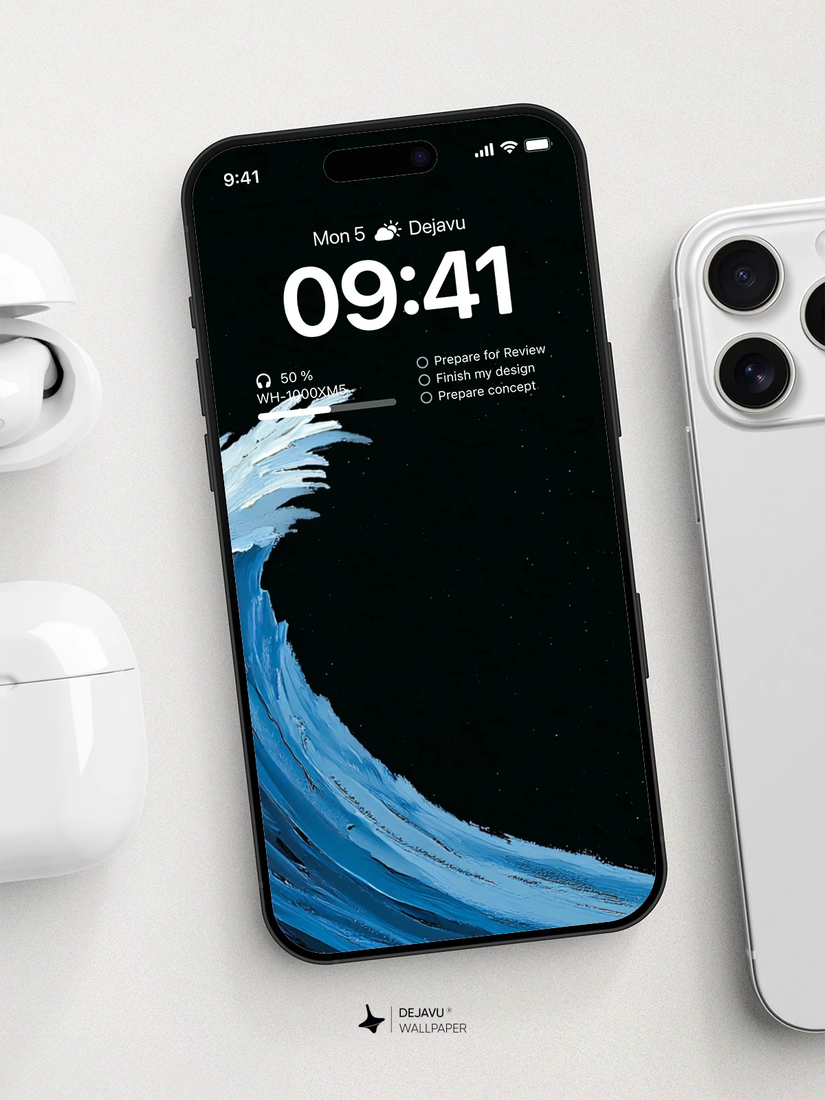 海浪壁纸4K iPhone锁屏