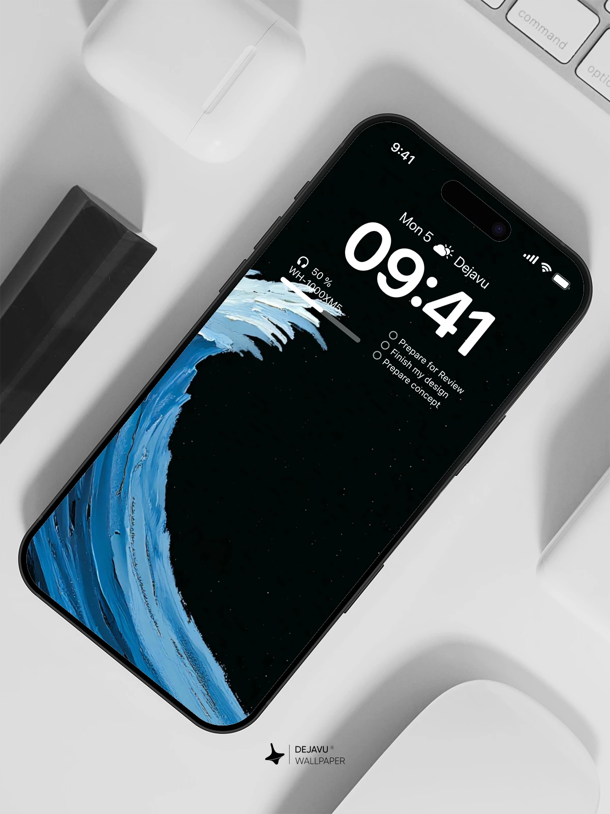 海浪壁纸4K iPhone锁屏
