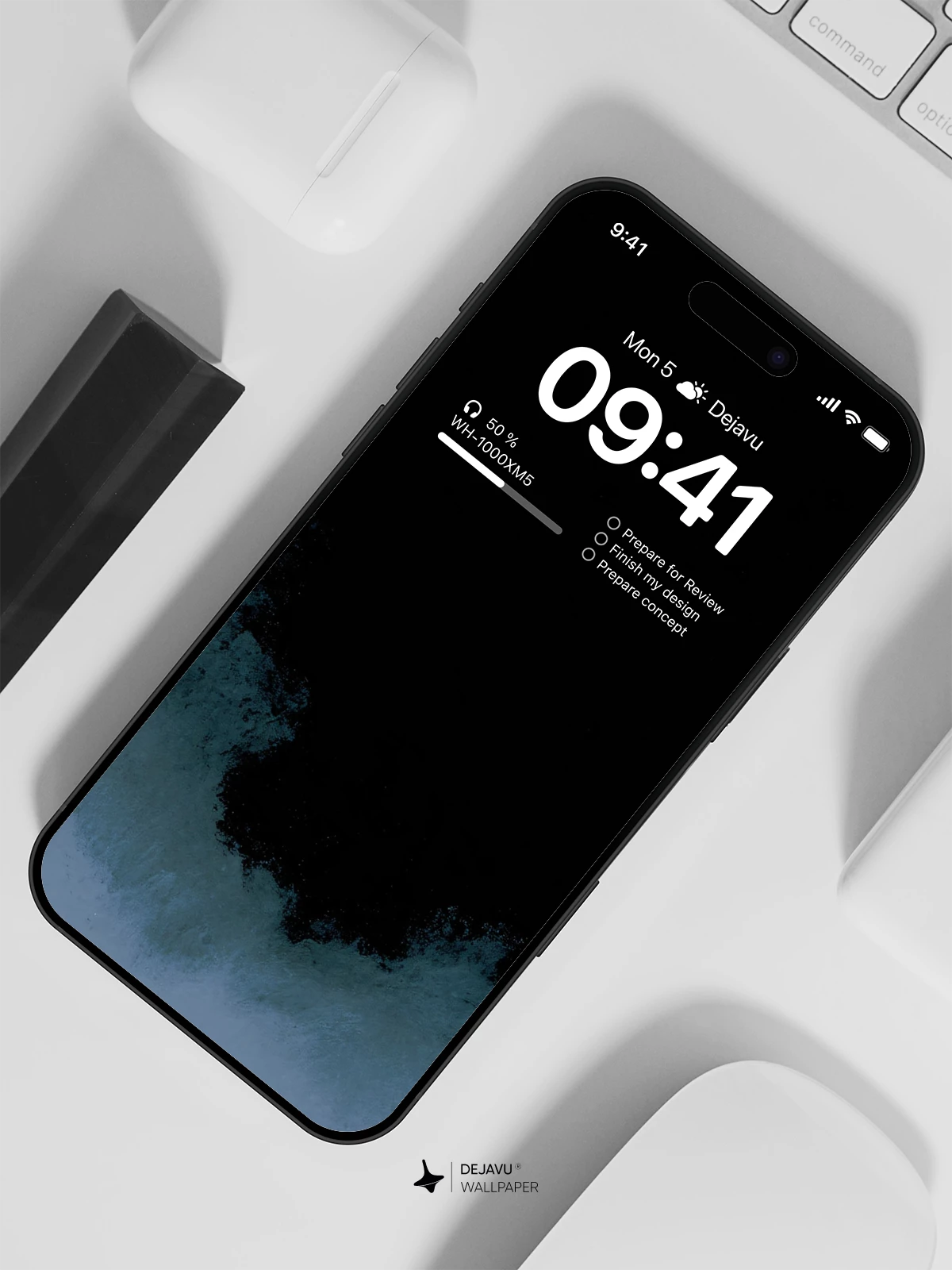 海浪壁纸4K for iPhone Lock Screen