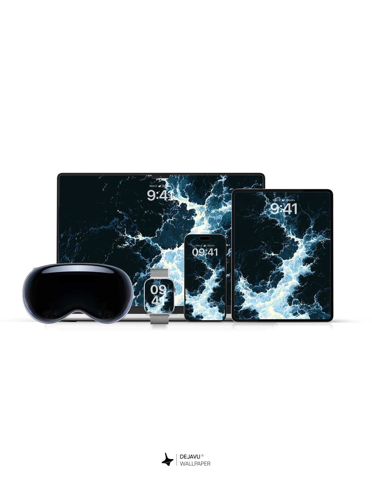 Dynamic Ocean Wave Wallpaper 4K for iPhone Lock Screen