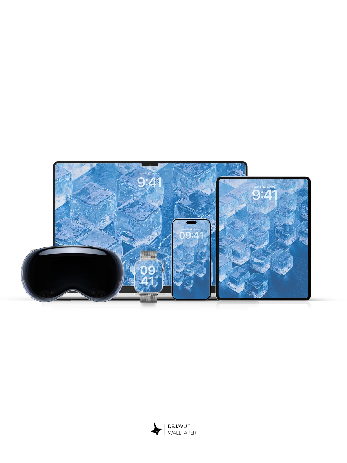 冰块壁纸4K 适用于iPhone锁屏