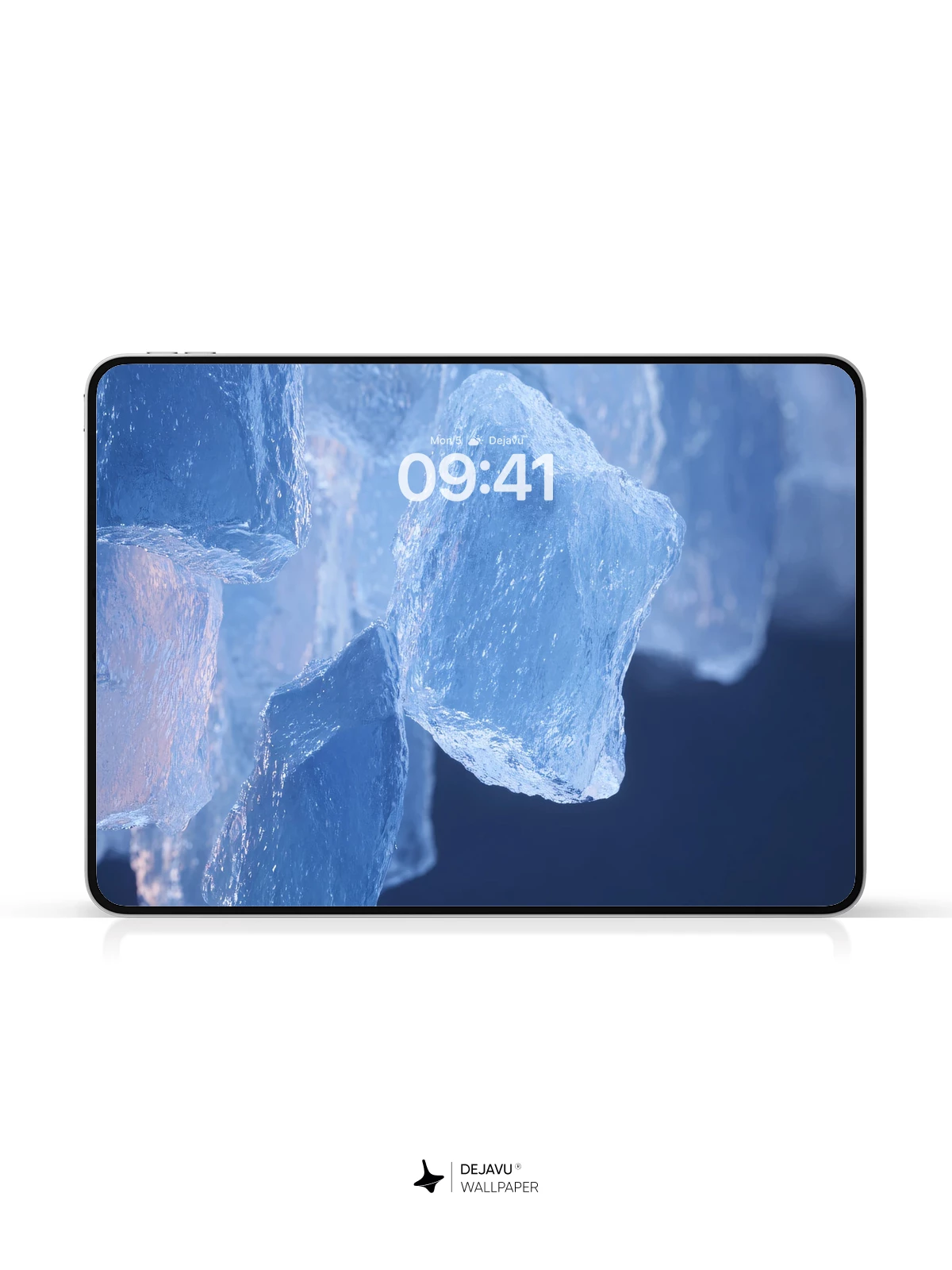 冰块壁纸 4K 用于iPhone锁屏