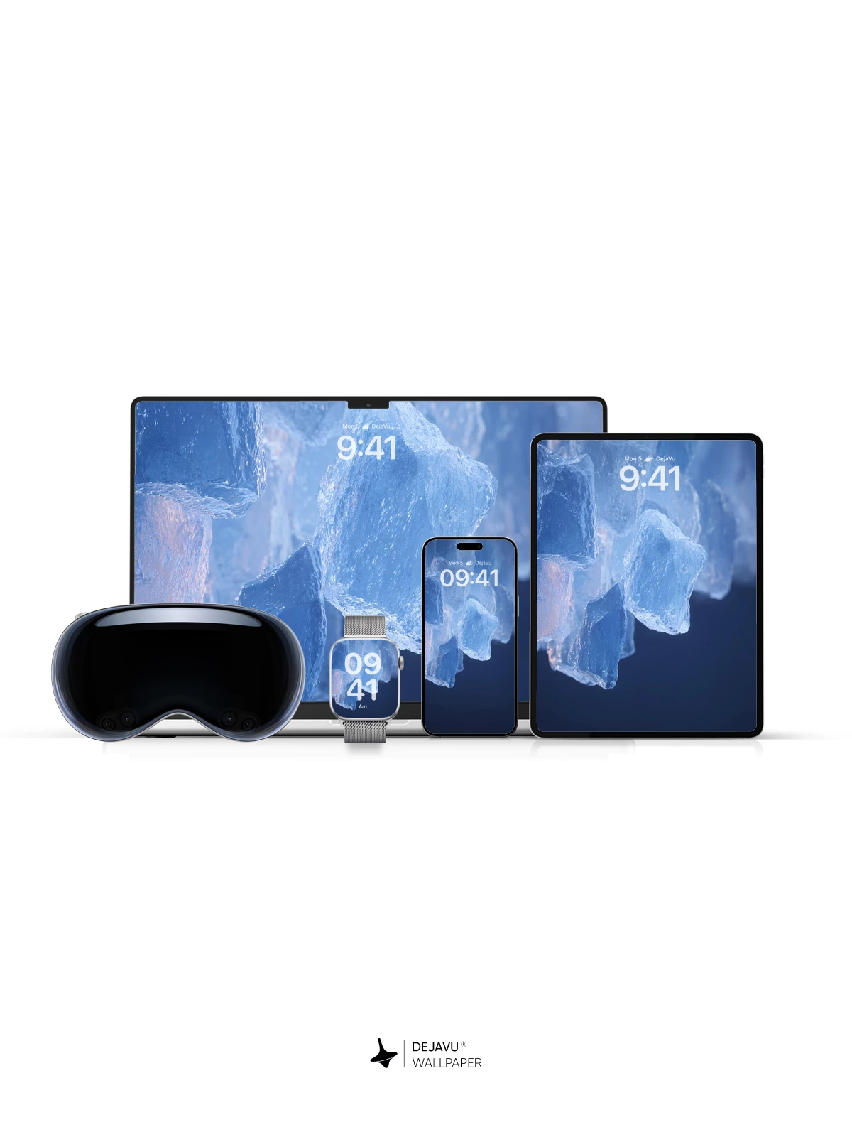 冰块壁纸 4K 用于iPhone锁屏