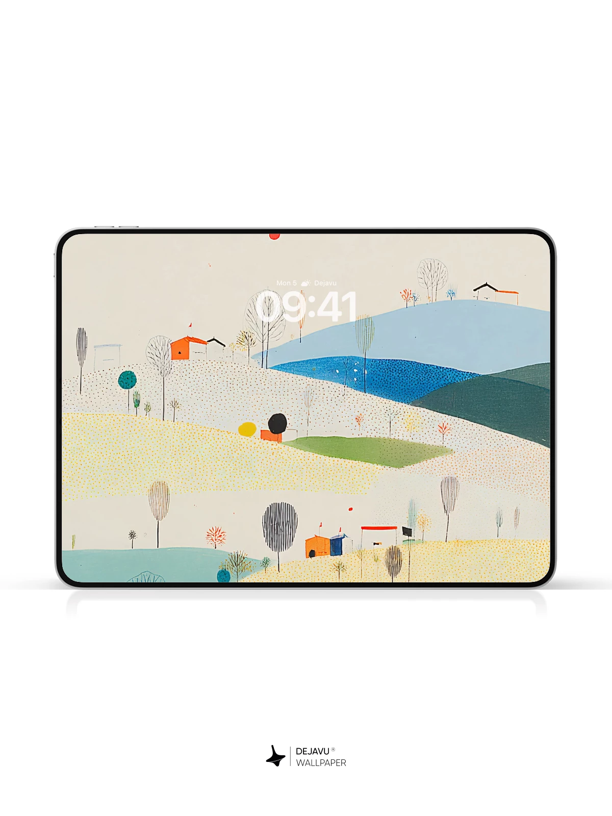 Abstract Landscape Wallpaper 4K Minimal Lock Screen Wallpaper