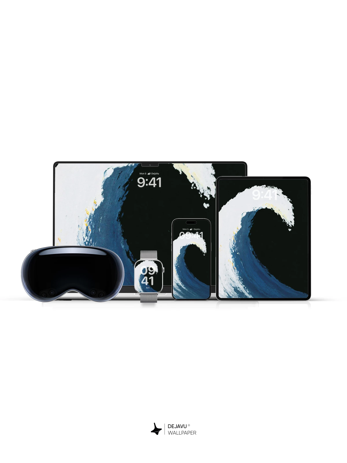 Ocean Wave Wallpaper 4K AMOLED Display Wallpaper
